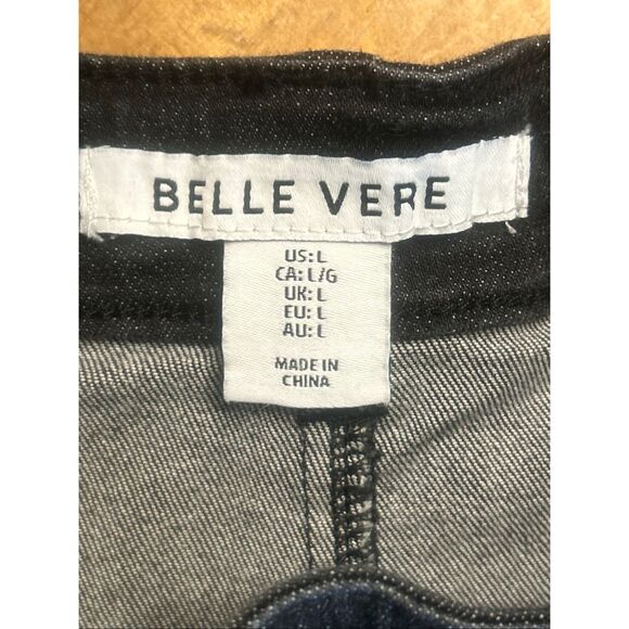 Belle Vere Denim Maxi Skirt Black Size Large (5848) - Picture 7 of 8